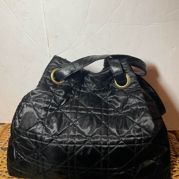 “BIG BUDDHA” Black Soft Sided Quilted Bag. - Picture 4 of 15